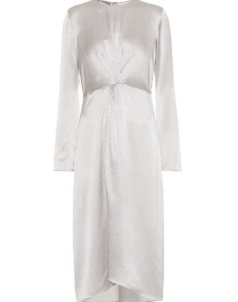 NWT Vince twist front dress, size 10, midi length